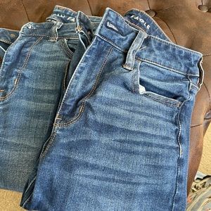 American Eagle (2) skinny jeans